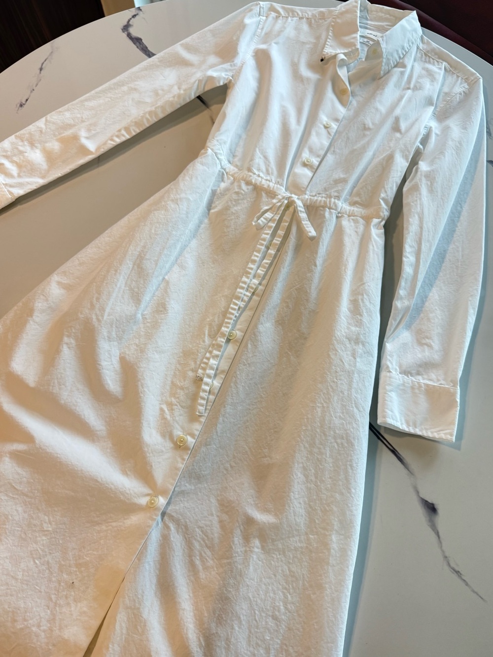 Wilfred White Collared Dress